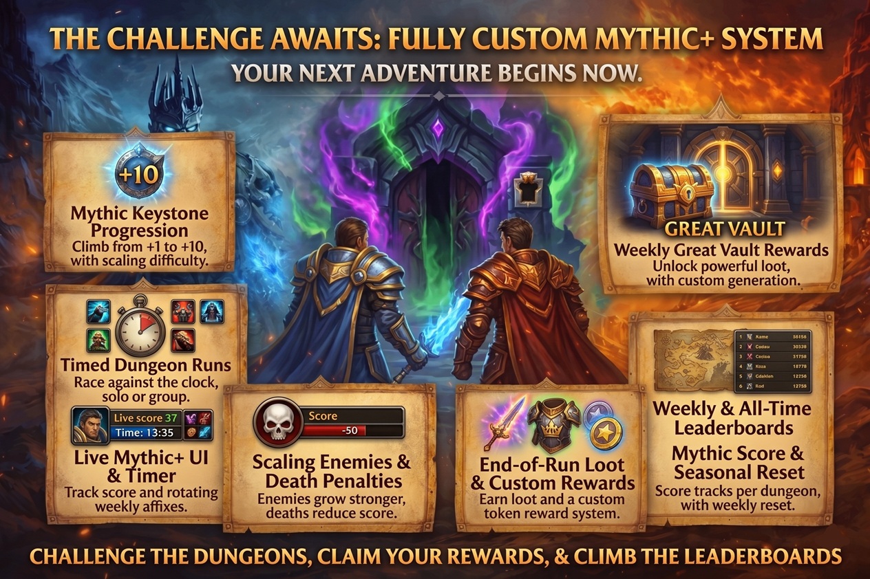 Mythic+ System Launched!